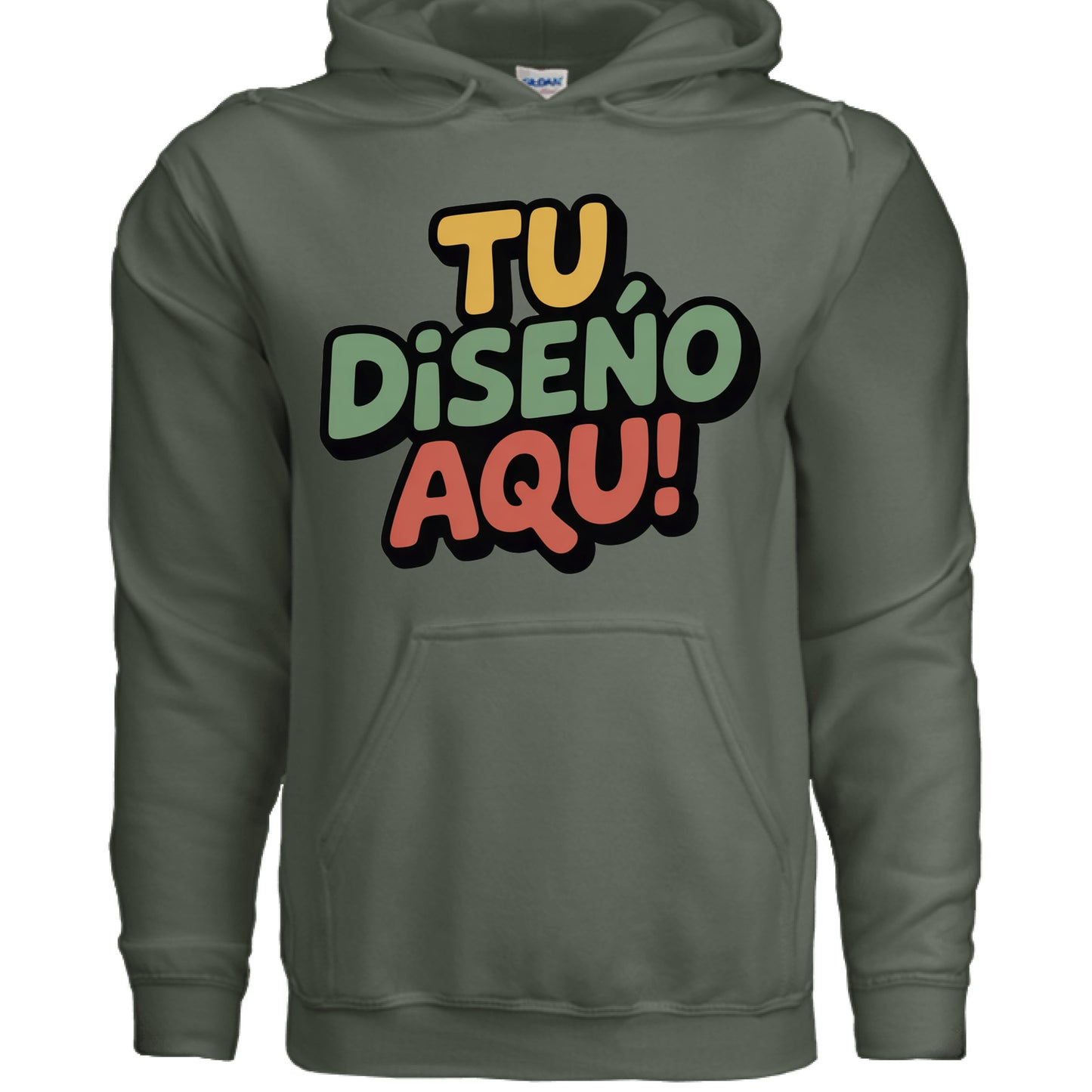 MILITARY GREEN - FRONT