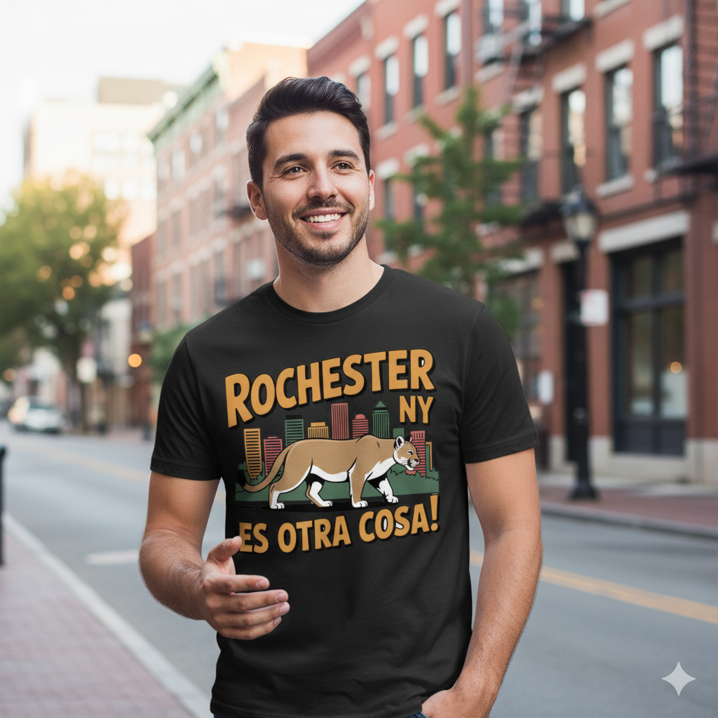 T-shirt " Rochester NY es otra cosa"